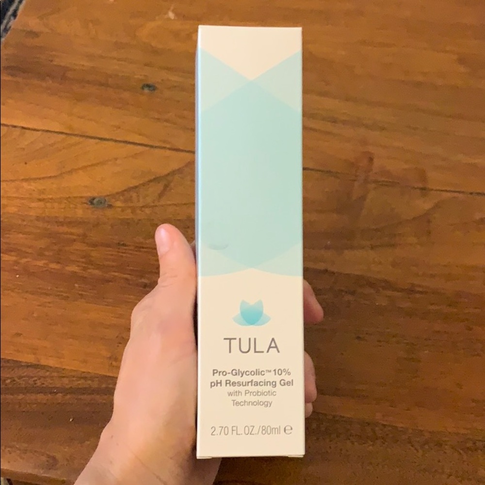 Never opened Tula resurfacing gel